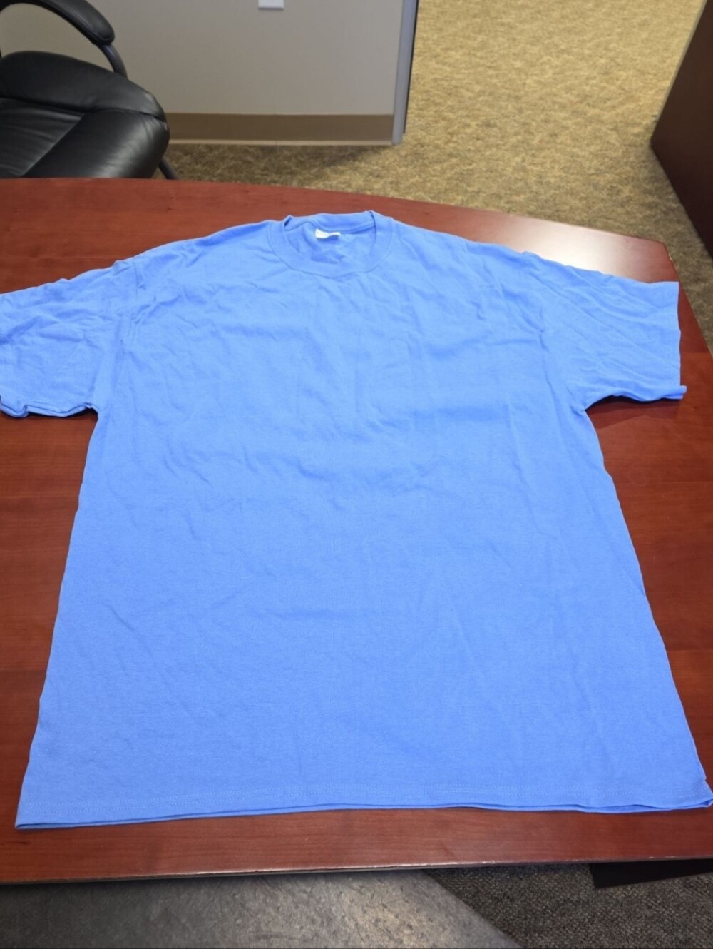 Unisex Classic Crew Neck T-Shirt - Light Blue